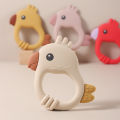 2026 New Design Colorful Parrot Teether - Food-Grade Silicone Baby Teething Toy (BPA-Free) Baby Teether. 