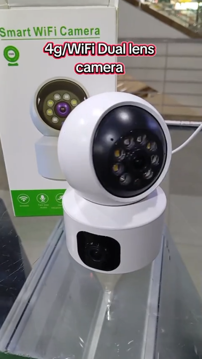 Dual Lens Wireless WiFi Smart CCTV Camera | Daraz.com.np