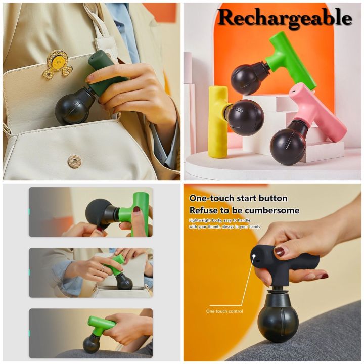 Rechargeable Mini Facial Gun Massager