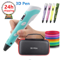 3D Printing Pen 2023 New 3D Pen with PLA Filament for Children Kids Creative DIY Pens Child's Birthday Gift Christmas. 