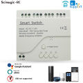 EWelink Smart Wifi Switch Home Automation 4CH WiFi Relay DC/AC 7-32V 85-250V Smart Lamp Light Switch For Alexa  Home. 