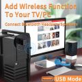 USB Optical Wireless Bluetooth Transmitter 2 in 1 Audio Transmitter Adapter Low Lantency For TV PC USB Wireless Audio Adapter. 
