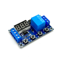 1 Channel 5V Relay 6-30V Relay Module OFF/ON Switch Trigger Time Delay Circuit Timer Cycle 999 minutes Adjustable XY-J02. 