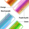 Glow-in-the-dark, permanent vinyl, 4 colors - 10 inches x 12 inches, glow-in-the-dark, thermal transfer, DIY self-adhesive vinyl. 
