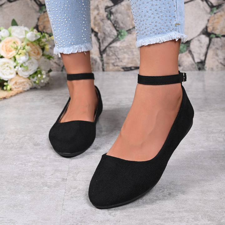 Women's%20Retro%20Mary%20Jane%20Shoes,%20Black%20Low-Top%20Square-Toe%20Ankle%20Strap%20Flats,%20Fashionable%20Retro%20Style,%20Comfortable%20Soft-Soled%20Ballet%20Flats,%20Suitable%20for%20Everyday%20Wear,%20Spring%20and%20Autumn%20Seasons%20-%20Image%205