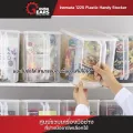 Inomata plastic universal storage box model 1225 Japan genuine brand. 