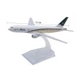 Airplane Model PIA (16cm)  Pakistan International Airlines Boeing 777 Die cast  Airline model Plane Aircraft Metal model Toy plane Collectible with stand office  and home decoration i. 