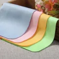 5PCS Eyeglass Cleaning Cloth Microfiber Adaptable For Screens Lenses Nylon Or Polaroid Glasses 15*18cm Random Color. 