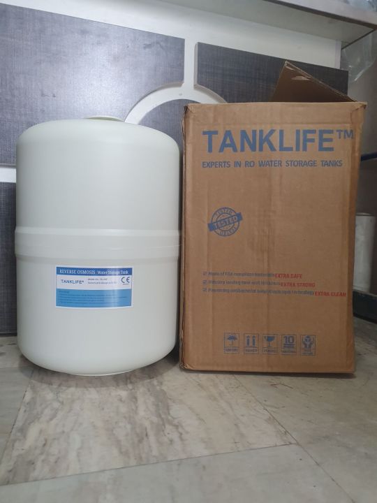Storage Tank 5 Gallon Tanklife High Quality Fiber Material Water Storage Tank for Ro Plant & Ro Water Filter Water Purifiers
