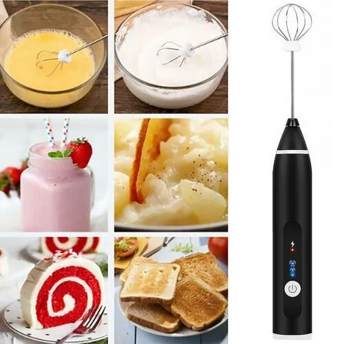 electric coffee beater - 2 in 1 high quality electric coffee beater and grinder rechargeable - electric coffee beater Milk Frothier & Former, Egg Beater, Cake Beater, Portable Hand Beater  and mixer and USB connected and easily rechargeable