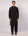 Junaid Jamshed Sticthed BROWN COTTON PLAIN KAMEEZ SHALWAR For Men And Boys -Collection:2026- Designcode: JJKS-S-33566/S26/JJ10021-PN. 