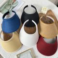 1PC Summer Sun Visors for Women Adjustable Cap Sports Sun Visors for Men Clip-On Wide Brim Visor Hats Straw Cap Suncap.
