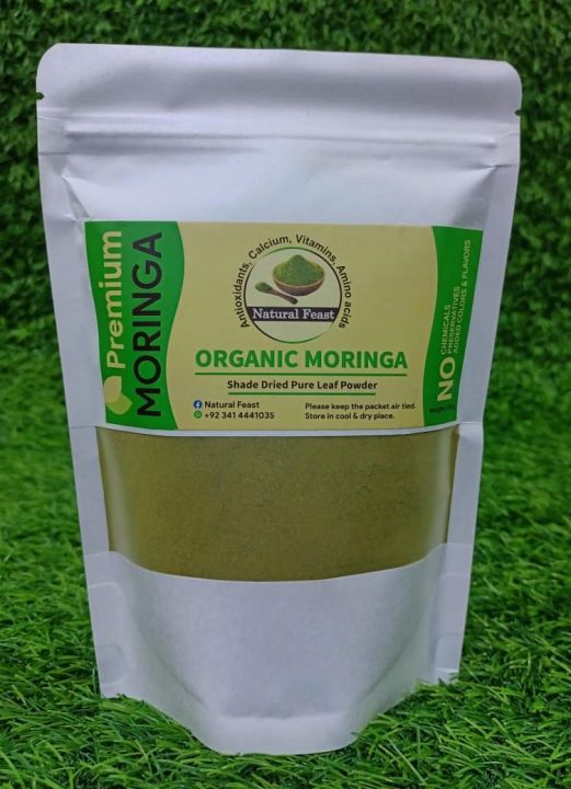 Organic Moringa (Suhanjna) Leaf Powder 250g | Daraz.pk