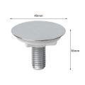 4 Pieces Kitchen Faucet Hole Cover Sealing Sink Tap Hole Plate Blanking Plug for Bathroom Restroom Bathtub Kitchen Hotel.