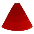 Women's 4-Hoop Petticoat Crinoline Underskirt for Wedding Ball Gown Tutu Tulle Slips Skirt.