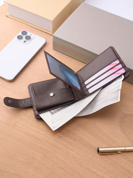Men%20Wallets%20Leather%20Zipper%20Purse%20Man%20Slim%20Card%20Horders%20Quality%20Male%20Short%20Multi-card%20Wallet%20Coin%20Pocket%20Purse%20-%20Image%204