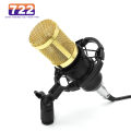 BM-800 Professional Condenser Microphone BM800 Kit For KTV Radio Support Large Diaphragm Live Broadcast Mic Set Karaoke Mic. 