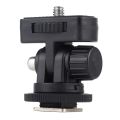 Group Vertical 1/4 Inch Screw Thread Cold Shoe
Tripod Mount Adapter Accessory. 