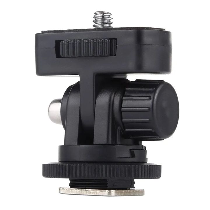 Group Vertical 1/4 Inch Screw Thread Cold Shoe
Tripod Mount Adapter Accessory