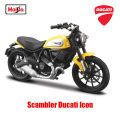 Maisto Ducati Super Naked V4 S 1:18 Scale Alloy Motorcycle Diecast Model Collectible Grade Gift Toy.
