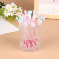 1Pc Reusable Makeup Brushes Tube Eyelash Brush Mascara Brush Rabbit Eyelash Brush Tube. 