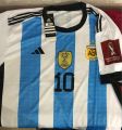 Argentina Shirt Home Messi Shirt Messi 10 2022/2023. 