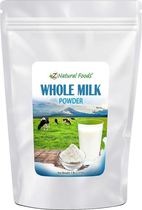Natural Foods Whole Milk Powder, 100% Powdered Milk, Non-GMO, Gluten-Free, Kosher-Certified, Milk Powder, 100g