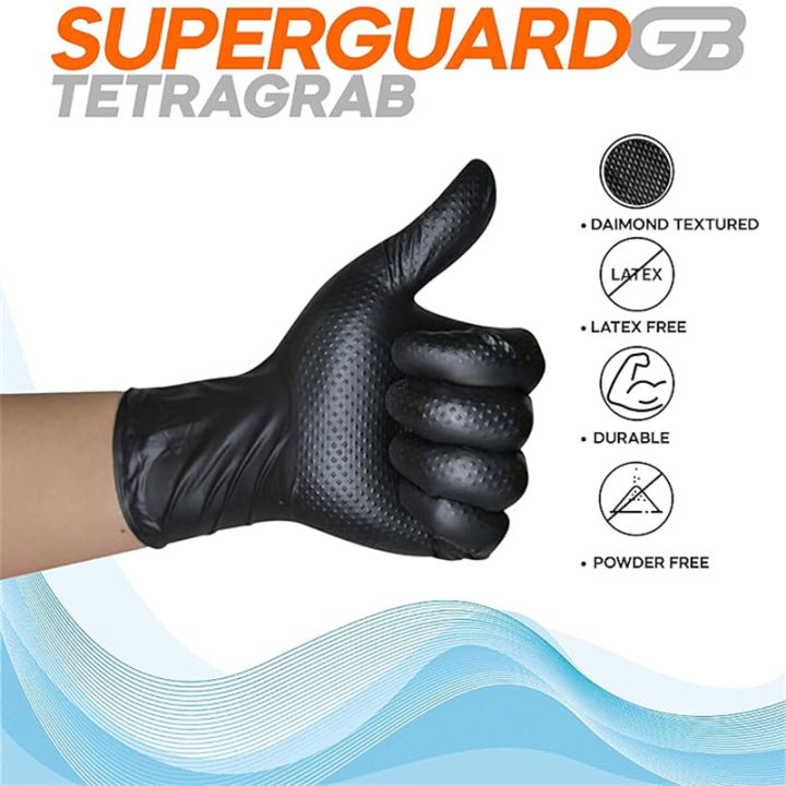 Industrial%20Black%20Nitrile%20Gloves%208mil%20Heavy%20Duty%20Disposable%20Gloves%20with%20Diamond%20Textured%20Latex%20Free%20Mechanic%20Tattoo%20Auto%20Gloves%20-%20Image%204
