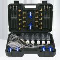 Diesel Injector Flow Meter Test Set Auto Repair Tools for Vehicle Truck Fuel Injector Oil Injectors Easy to Install Auto. 