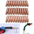5/10PCS, Tip Gas Nozzle MB-15AK M6*25mm Welding  Contact Tip Gas Nozzle 0.6/0.8/0.9/1.0/1.2mm For MB-15AK 14AK MIG/MAG Part. 