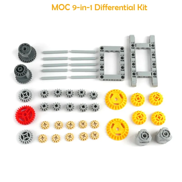 45PCS%20MOC%20Versatile%20Differential%20Gear%20Set%20Compatible%20with%20legoeds%20Building%20Blocks%2045PCS%20Technical%20Parts%20Frame%20Gears%20Shaft%20Axle%20-%20Image%203