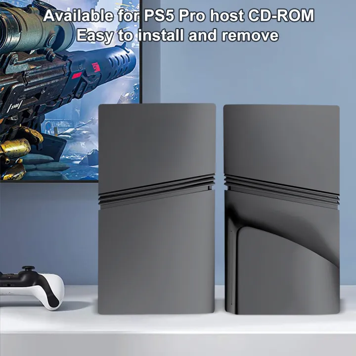 Face%20Plate%20Console%20Cover%20ABS%20Hard%20Case%20Dustproof%20Hard%20Shell%20Skin%20Cover%20Plates%20for%20PS5%20Pro%20PS%205%20Pro%20Disc/Digital%20Console%20-%20Image%203