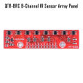 QTR-8RC Reflectance Sensor Array 8 Channel IR Array Sensor Infrared Detection Module IR 8 Channel Line Following Sensor Array Module for Arduino. 