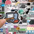 15/30/50pcs Funny programming stickers java cloud language internet decals diy skateboard luggage phone journal laptop stickers. 