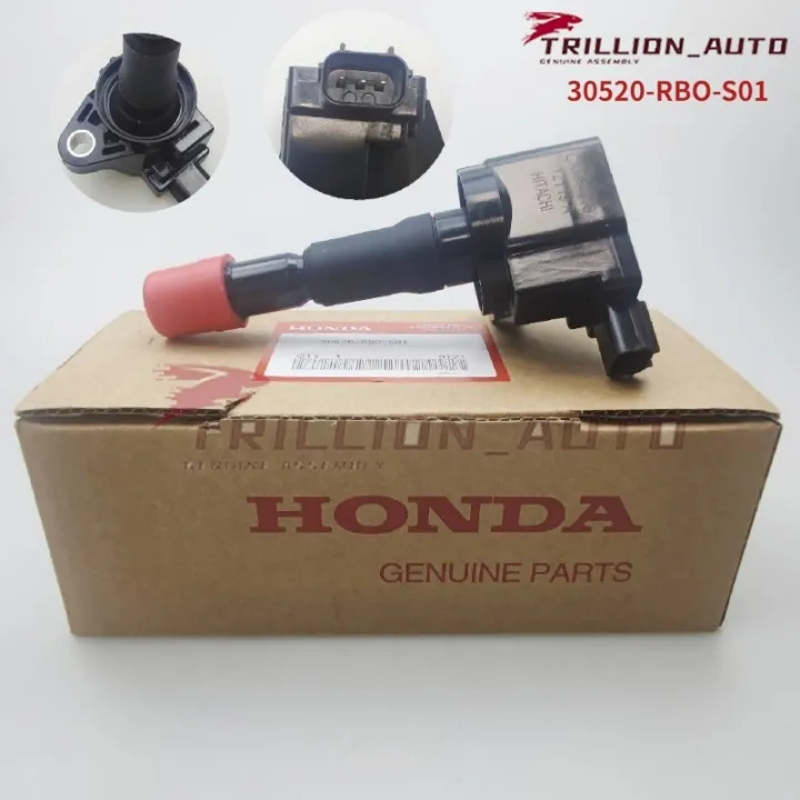 Ignition coil for Honda City I-VTEC jazz GE year 08-13 City ZX 08-13 freed 08-15 brio No. 30520-rbo-s01