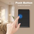 Manhot Tuya ZigBee US Smart Light Switch 1-4 Gang Push Button Wall Switch No Neutral Wire Required Work With Alexa Google Home lightify. 