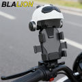 BLALION Motorcycle Mobile Phone Holder Stand Small Helmet Rainproof Sunshade Bicycle Outdoor Scooter Phone Clip Handlebar Mount. 