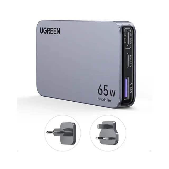 UGREEN%20X753%20(25356)%20Nexode%20Pro%2065W%203-Port%20GaN%20Fast%20Charger%20-%20Image%204