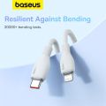 Baseus TPE 20W USB C Cable For IPhone 14 13 12 11 Pro Max XS Fast Charging Cable Type C To Lighting Date Wire For iPad Macbook.