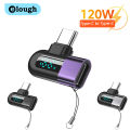 elough 6A Digital Display Type C to Type C OTG Adapter for 120W Fast Charging USB C Cable USB2.0 Connector Conventor. 