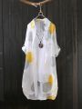 Plus Size Fashion White Shirt New Outerwear Top Women Chic Blouse 2023 Luxury Designer Korean Style Female Clothing Blouse.