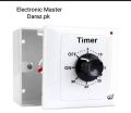 Manually operated timer 220v 10 min to 1 hour heavy duty load range 13A. 