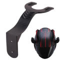 Wall Mounted Helmet Storage Rack No Drill for Motorcycle E Bike. 