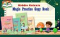 Magic Practice Copy Book for Pre-School Kids, Re-Usable Drawing, Alphabet, Numbers and Math Exercise Notebook, English Magic Book for Children. 