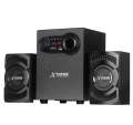 Xtreme IDEAS 4 2.1 Multimedia Speaker With DC Option For Play With Battery Heavy Sound & Bass SubWoofer 5.25". 
