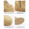 Men Boots Winter Desert Boots Outdoor Trekking Camping Boots Waterproof Non-Slip Man Warm High Boots. 