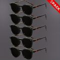 5PCS Retro Small Round Sunglasses Men Women Lightweight Vintage UV400 Lenses Fashion Shades. 