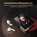 HiFi MP3 Player with Bluetooth 5.3, Lossless DSD High Resolution Digital Audio Music Player, Portable 64GB Audio Player with 2.8.
