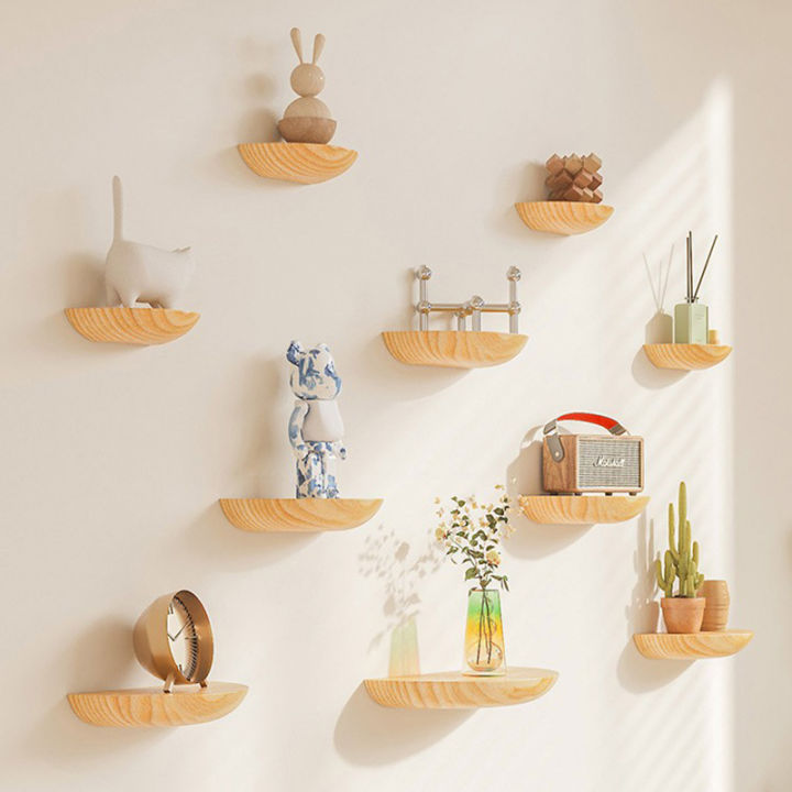 Solid%20Wooden%20Semicircle%20Wall%20Shelves%20Background%20Entryway%20Decorative%20Floating%20Organization%20Storage%20Holders%20Bedroom%20Kitchen%20Racks%20-%20Image%202