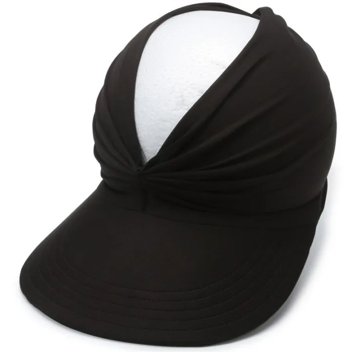 1Pc%20Beach%20Sun%20Hat%20Women's%20Sun%20Protection%20Empty%20Top%20Sun%20Hat%20with%20Brim%20New%20Fashion%20for%20Vacation%20Travel%20Outdoor%20Sports%20Ponytail%20Hot%20-%20Image%205